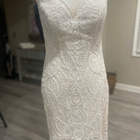 NWT Maggie Sottero BEADED MERMAID WEDDING Gown - Picture 11 of 13